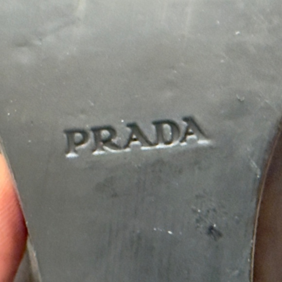 Prada wedge Bootie Black 39 / 9 - Picture 4 of 12
